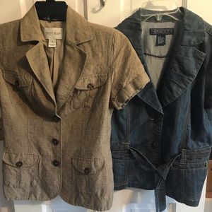 Short sleeve blazers